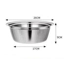 Rice Washer Strainer Colanders Cleaning Vegetable Fruit Pasta 26cm