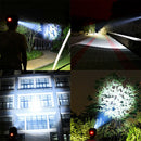 1PC Waterproof 3X T6 LED Headlamp Headlight Flashlight Head Torch 18650 Camp ME