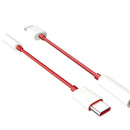For Oneplus 6T 7Pro Usb Type-C To 3.5mm Earphone Jack Adapter Aux Audio For 6ME