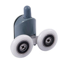 8 x Twin Sliding Shower Door Top Upper Bottom Rollers Runners Pulleys Wheel