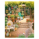 5D DIY Full Drill Diamond Painting Quiet Yard Cross Stitch Embroidery Kits