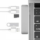 6 in1 Type C Hub To HDMI RJ45 USB 3.0 Adapter 4K Dock PD Charging For MacBook