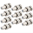 10pcs/Set BNC Male To RCA AV Female Coaxial Connector Adapter For CCTV Camera