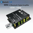 ZK-1002L MINI Bluetooth 5.0 DC 5-24V Wireless Audio Digital Power Amplifier V9V9