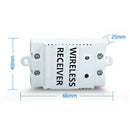 12V Wireless Touch-Switch 1 Gang 1 Way Waterproof Light Switch Touch-Panel