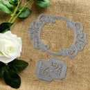 Metal Cutting Dies Scrapbook Card Embossing DIY Oval Frame Template Stencil *1