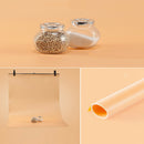 2Pcs White/Yellow Color Studio Backdrop Background 1.64X1.64 ft PVC Waterproof