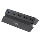 2 to 5 Port Expansion HUB Adapter Converter Splitter w/Indicator for PS4