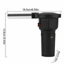 Grill Hair Dryer Barbecue Lighter Lighter Grillhilfe Blower Fan Glow Batte DFU