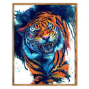 5D DIY Full Drill Diamond Painting Cross Stitch Embroidery Kit (Tiger01)
