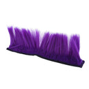 Motorcycle Adhesive Helmet Mohawk Hair Patches Skinhead Costumes Wig Purple