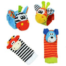 Cartoon Baby Toys 0-12 Months Soft Animal Rattles Infant Children P2F6 L8Y6