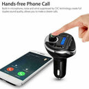 Wireless In-Car Bluetooth Transmitter FM MP3 Adapter Car Radio Kit USB Char R2C5
