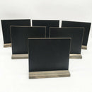 Mini Tabletop Chalkboard Signs Wedding Diy Decoration Wooden Frame Blackboa
