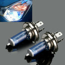 2 x H4 100W Light Bright White Car Headlight Bulbs Lamp 12V 5000K Halogen Bulb