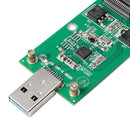 Adapter Card Solid State Unit MSATA To USB 3.0 External 5cm, Laptop Repair Parts