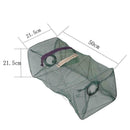Foldable Fishing Bait Trap Crab Fish Minnow Cast Dip Net Shrimp G1I8 Chi Cr Z2W2