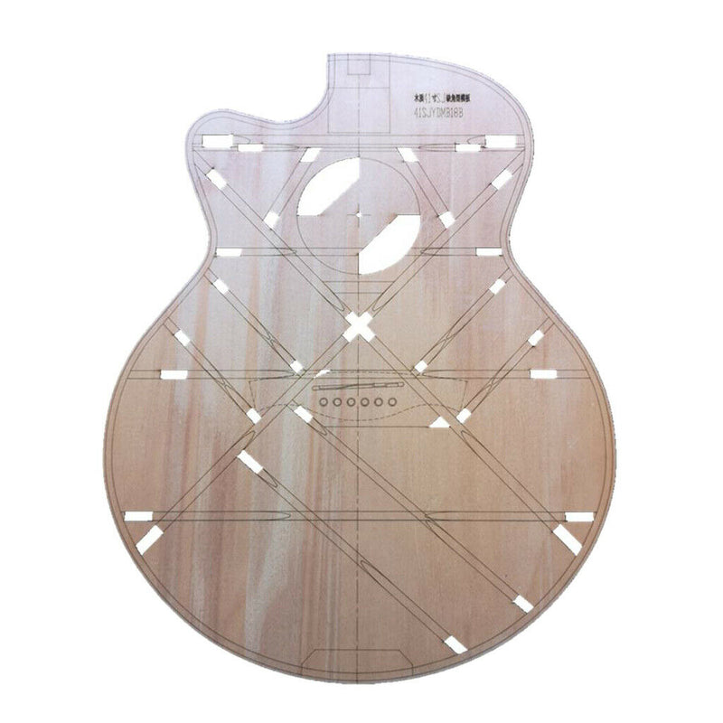 Acoustic Guitar Body Template for SJ Guitar, Thick