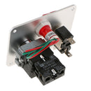 Auto engine start switch power supply circuit switch for ignition