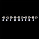 10pcs 3mm LED Lamp Holder LED Diode Metal Holder Luminous Tube Holder-