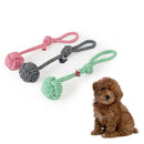Dog Chew Toys Play Puppy Knot Fun Tough Strong Throw Pet Tug War Fetch Rope