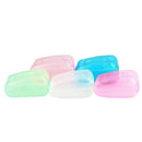 5PC Portable Toothbrushes Head Cover Holder Travel Hiking Camping Brush Cap Case