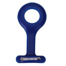 Silicone Nurse Pocket Watch with Brooch - Navy Blue C6M5