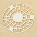 Art Supplies Using Paint Brush Penholder White Round Plastic Stand  AU