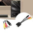1 x VGA SVGA to S-VIDEO 3 RCA TV AV Converter Cable Adapter Converter F7U0 F6T9
