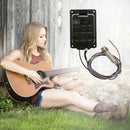 Onboard Preamp Guitar EQ Tuner Piezo Pickup Equalizer for FISHMAN 201