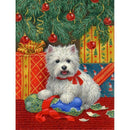 DIY Full Drill Diamond Painting Christmas Tree Hanging Ball Dog Gift Cross