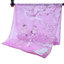 Women Lady Flower Printed Soft Chiffon Scarf Stole Scrawl Wrap (One Size, P B2U7