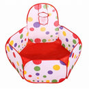 New Children Kid Ocean Ball Pit Pool Game Play Tent W/ Ball Hoop In/Outdoor