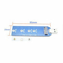 2230 2242 2260 2280 M.2 B Key Ngff Sata Ssd To Usb 3.0 Adapter Converter Ca