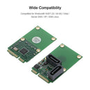 2X(Mini Pci-E To Sata3 Expansion Card Sata3.0 Card Mini Pcie Hard Disk Adap