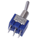 6 pieces On-off-on 3-way mini Toggle switch 6 pin 6A 125VAC