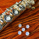 5 Pieces Silicone Flute Soft Rubber Flute Plugs Open