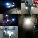 2pcs CNSUNNYLIGHT 1000LM Motorcycle 6LED Headlights Scooter Fog Spotlights hv2n