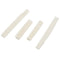 2 Sets of 4pcs 6 String Acoustic Guitar Bone Bridge Saddle and Nut Made of