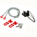 1:10 RC Rock Crawler Tow Hook Shackle Trailer Chain for Axial SCX10 TRX4 D90
