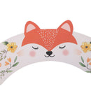 12pcs Woodland Animal Fox Cupcake Topper Wrappers Fiesta Birthday Party Suppl Gw