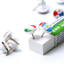 16pcs/box national flag push pins notice board map drawing office thumb tack JR