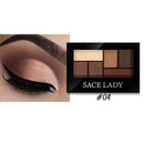 Sace Lady 6 Color Matte Shadow Palette Makeup Waterproof Eyeshadow Professi