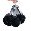 8Pcs/set Stainless Steel Measuring Cups and Spoons Set Kitchen Baking Gadget 3C