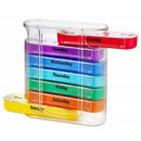 28 Grids Elders Travel One Week Portable Weekly Pill Box Medicine Dispenser Sort