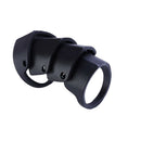 Gothic Punk Rock Joint Long Armor Knuckle Finger Ring 18mm - Black