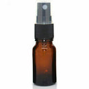 30ML Amber Glass Spray Bottle with Black ATOMISER Sprays,Refillable Contain