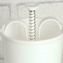 1PC Kitchen Plastic Batter Dispenser DIY Doughnut Maker Bakeware Nice White J0A8