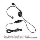 Call Center Noise Cancelling Clear Chat Portable With Microphone USB Headset