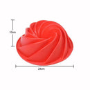 Big Large Swirl Silicone Butter Cake Pan Mold Bread Tools Mould Baking I3K6